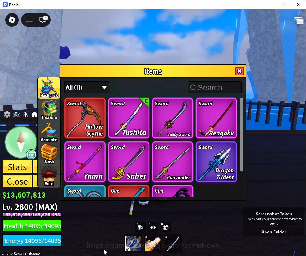 Roblox Accounts Blox Fruit |Lv Max + Dough,GodHuman|13M Beli 37K F image 2