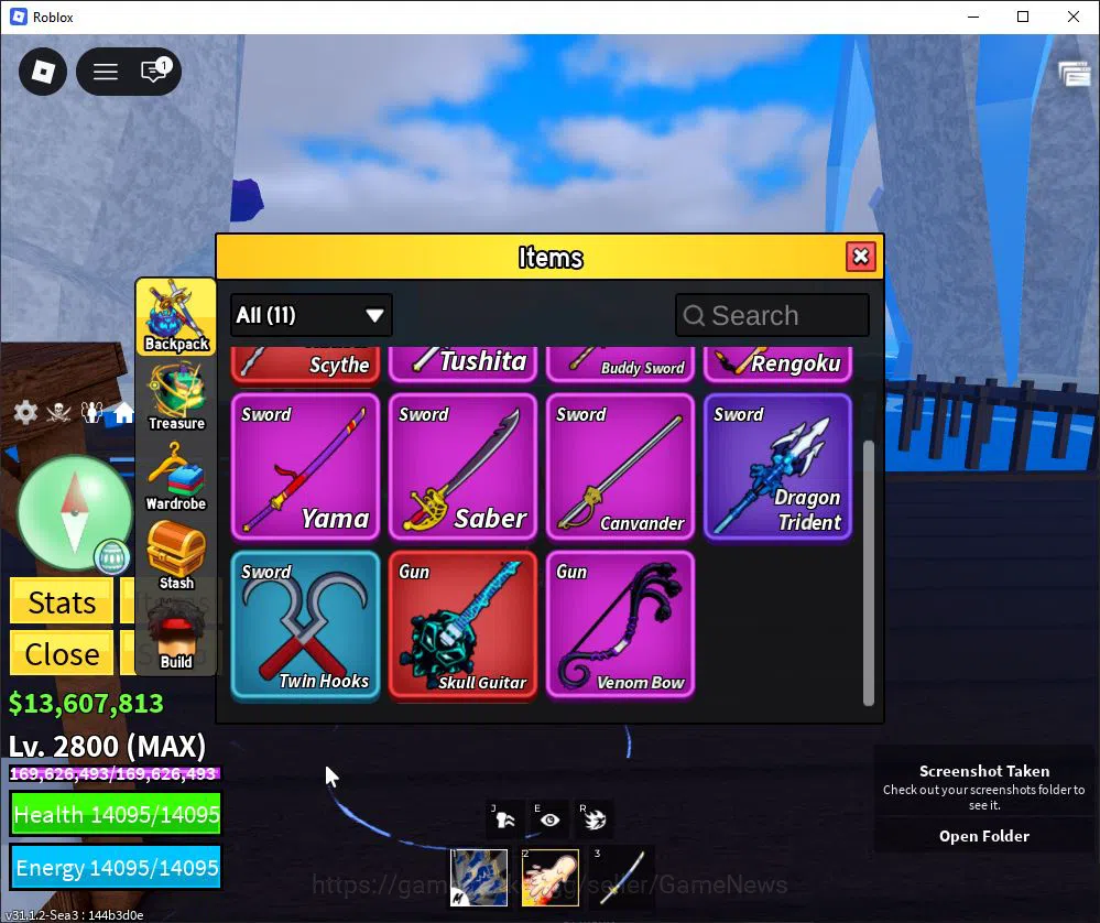 Roblox Accounts Blox Fruit |Lv Max + Dough,GodHuman|13M Beli 37K F image 3