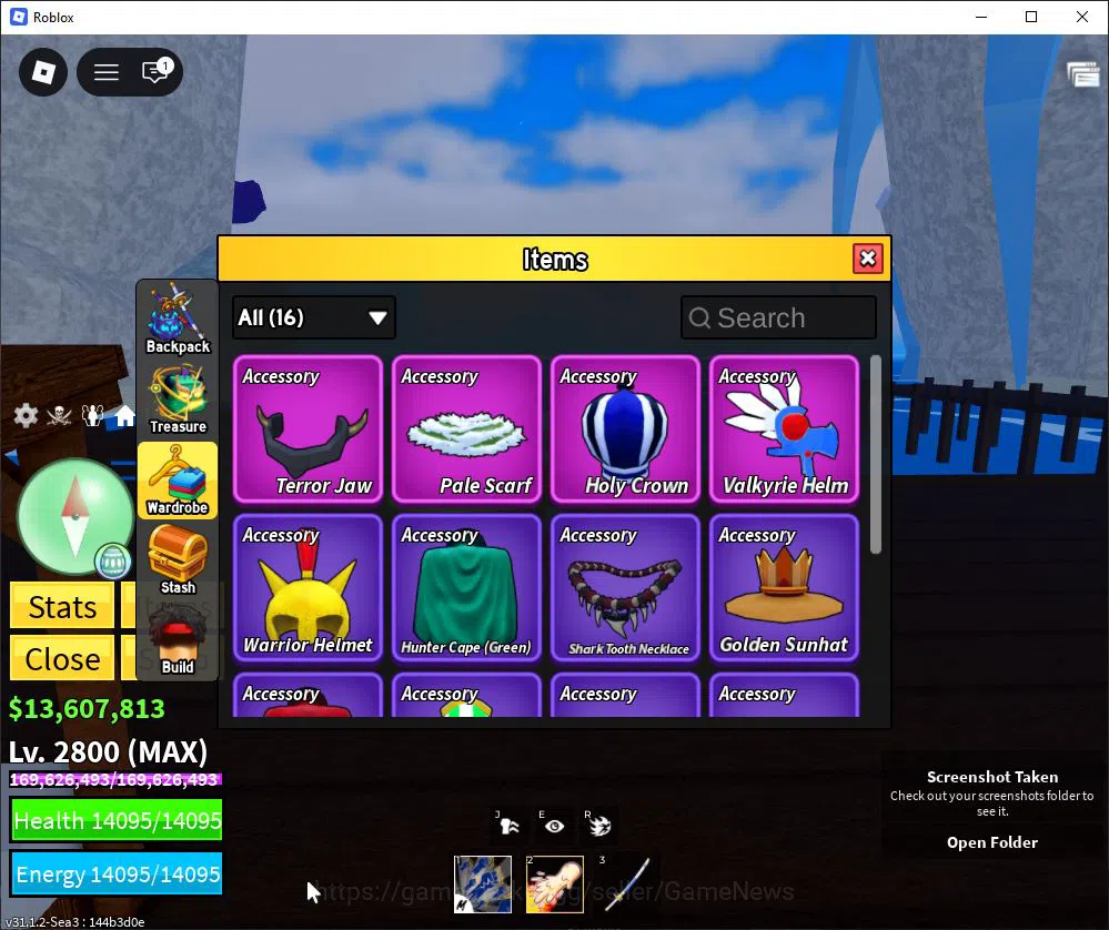 Roblox Accounts Blox Fruit |Lv Max + Dough,GodHuman|13M Beli 37K F image 6