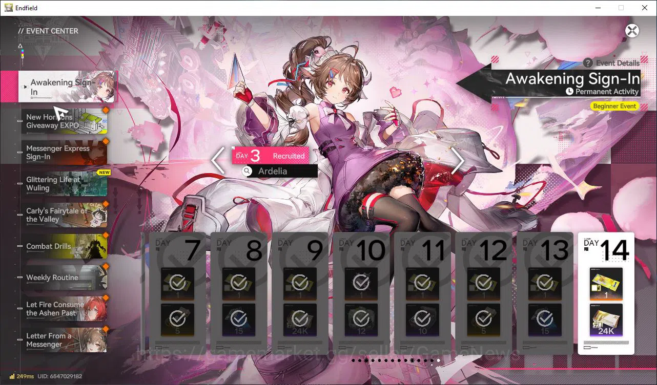 Arknights: Endfield Accounts Asia Lv52|11K+ Arsenal|6 SSR[LaevatainP2+Sign,Arde image 17