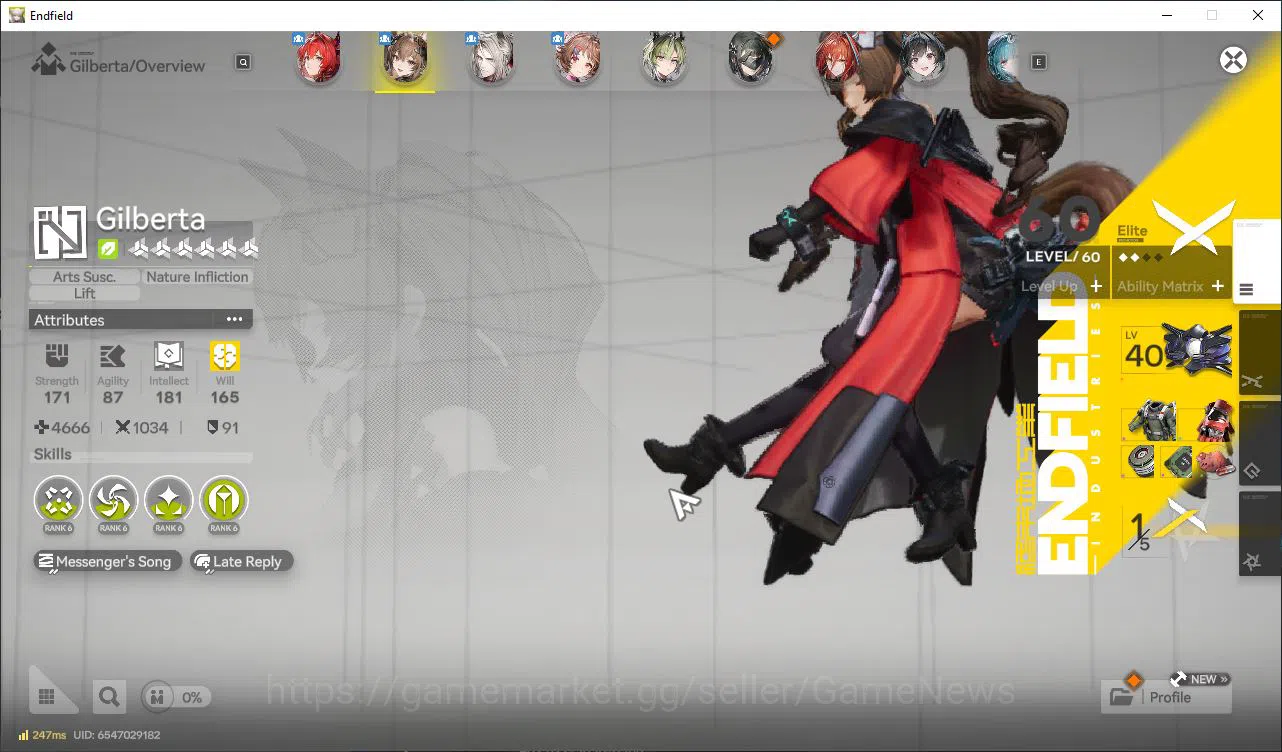 Arknights: Endfield Accounts Asia Lv52|11K+ Arsenal|6 SSR[LaevatainP2+Sign,Arde image 3