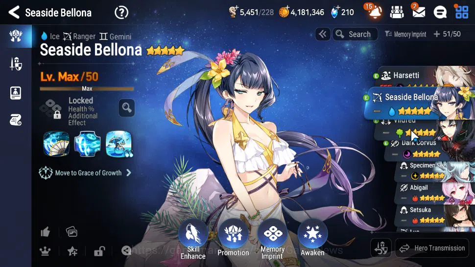 Epic Seven Accounts Starter ASIA Unverif|Starter|6 ML(DCorvus, Harsetti,TE Kayron, etc), Wukong, Fenne, etc|Poh+Bles ON|5K 20