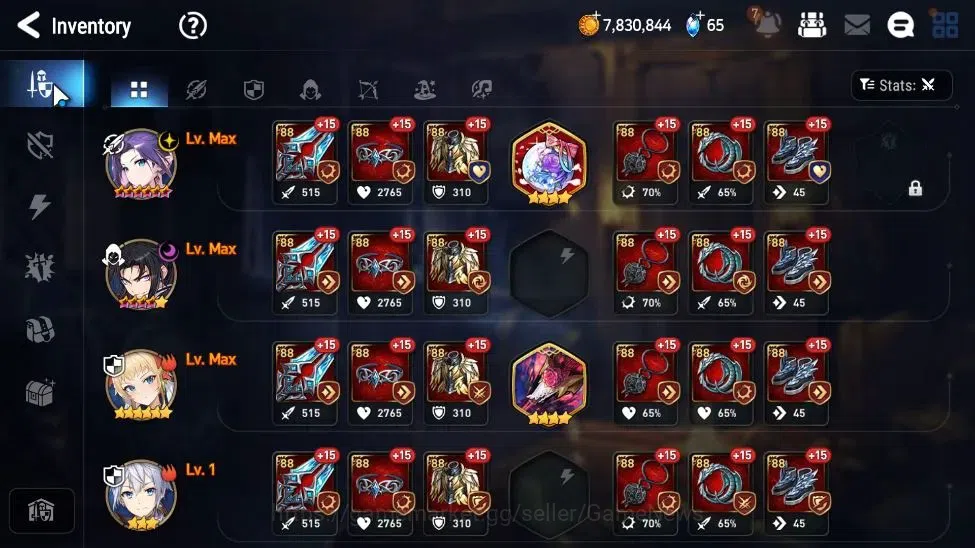 Epic Seven Accounts GLOBAL Unverif|New Era|3 ML(Salome,Dragon King Sha image 8