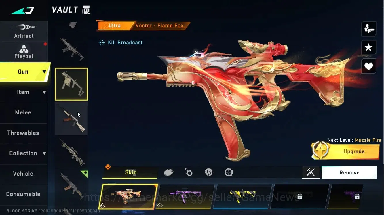 Blood Strike Accounts ASIA|Collab 7DS[KAG6,Kar98]+EVA[MCX]|16 ULTRA Seda image 13