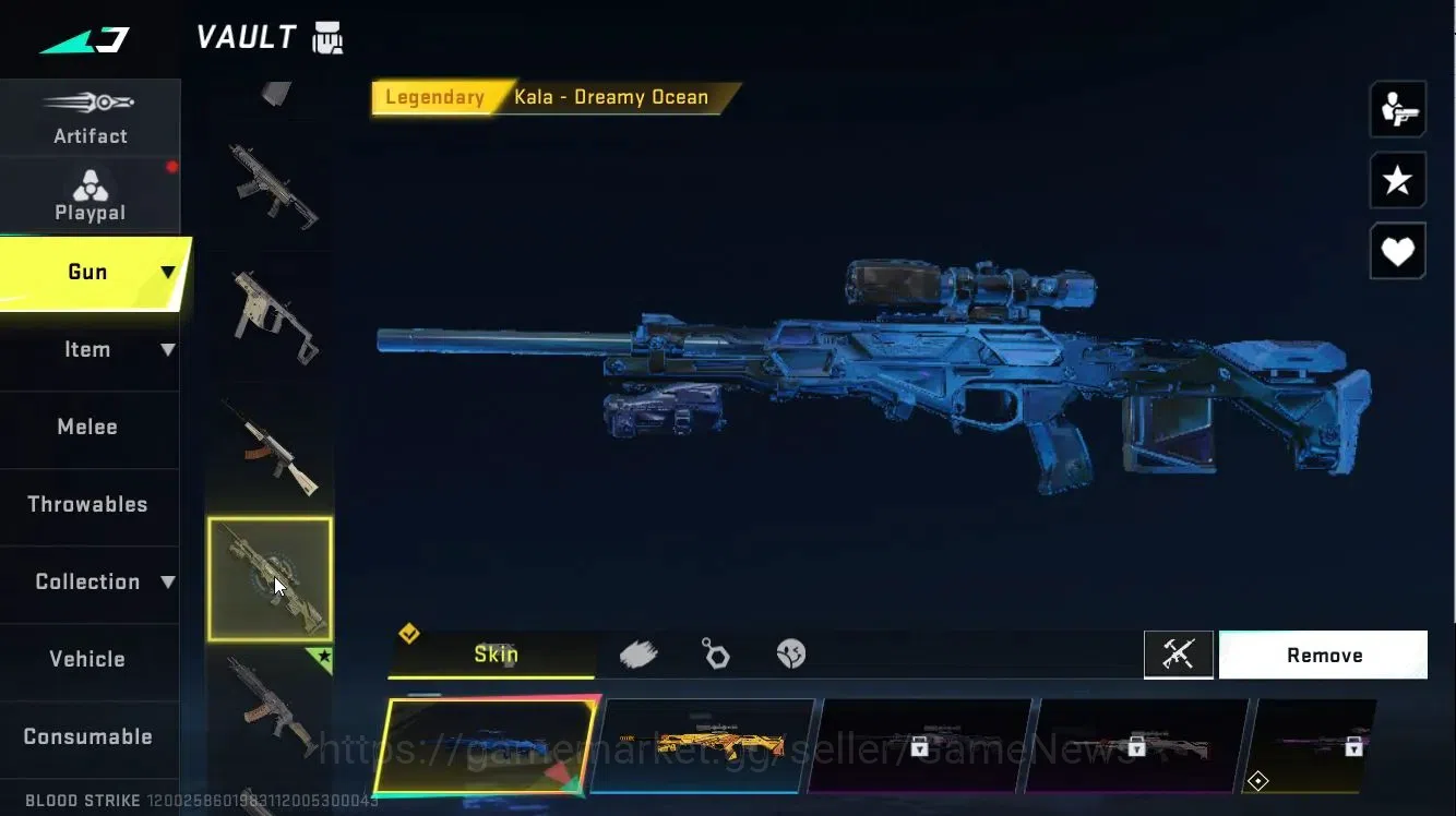 Blood Strike Accounts ASIA|Collab 7DS[KAG6,Kar98]+EVA[MCX]|16 ULTRA Seda image 14