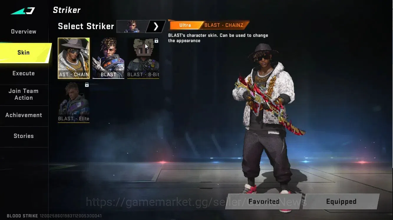 Blood Strike Accounts ASIA|Collab 7DS[KAG6,Kar98]+EVA[MCX]|16 ULTRA Seda image 4