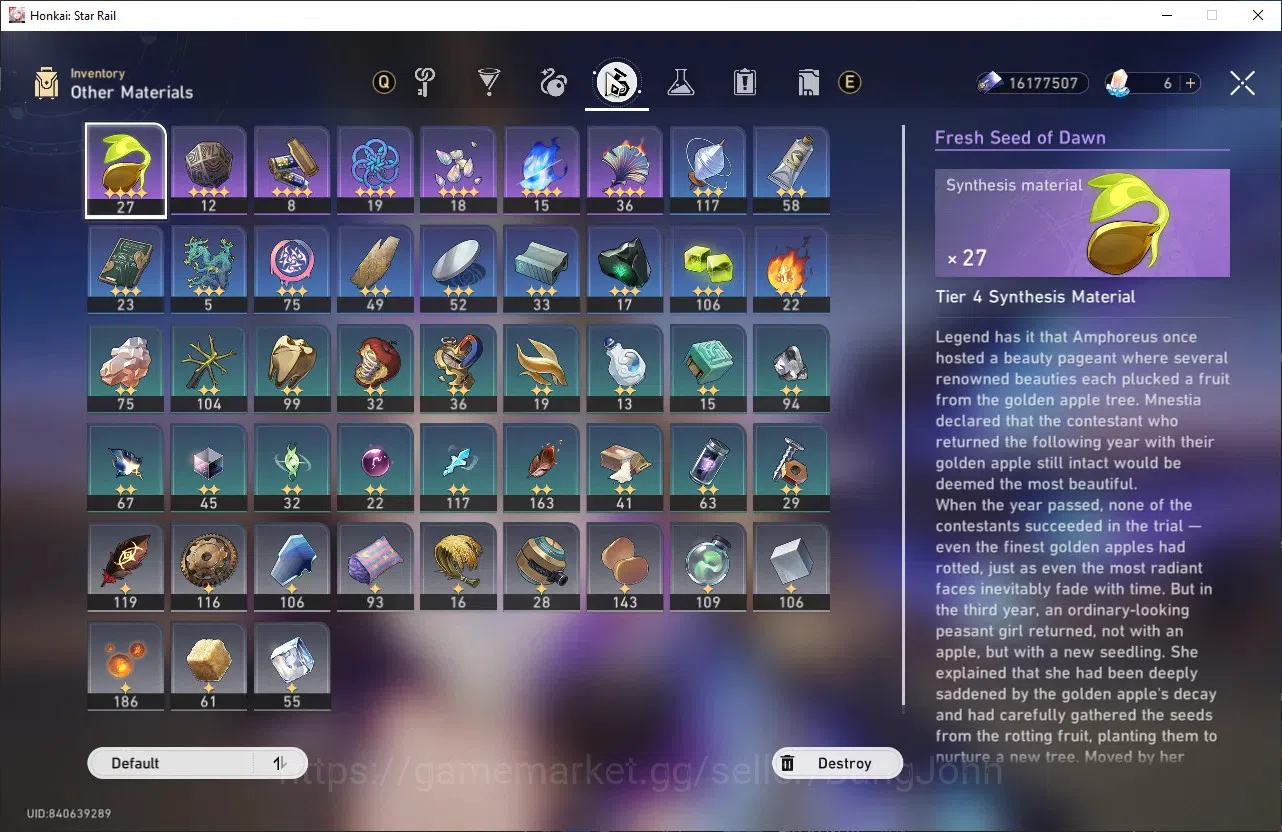 Honkai Star Rail Accounts ASIA | TL 65 | 8 LIMIT | SILVER WOLF | SPARXIE | D image 6