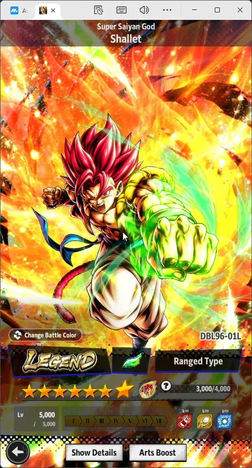 Dragon Ball Legends Accounts Global |Lvl 151|13.5M Total Power|28.8K CC|3 LR|1  image 10