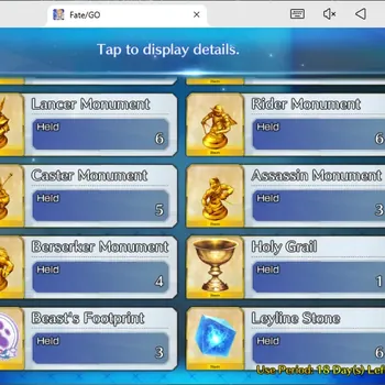 Fate-Grand Order Accounts NA|Lv10|BD Unset|2 SSR|Altria Caster,Space Ishtar NP3|SQ 17,SQF 32|Starter|FG031B