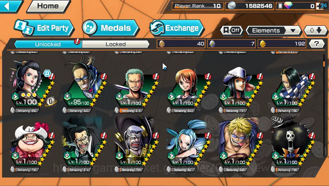 One Piece Bounty Rush Accounts Global|5 EX|5 Elder St.Saturn,[Borsalino],GP Edwar image 8