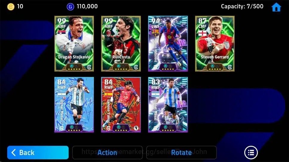 eFootball Accounts Android|PW 2872|Dragan Stojkovic Epic,Rul Costa Ep image 1