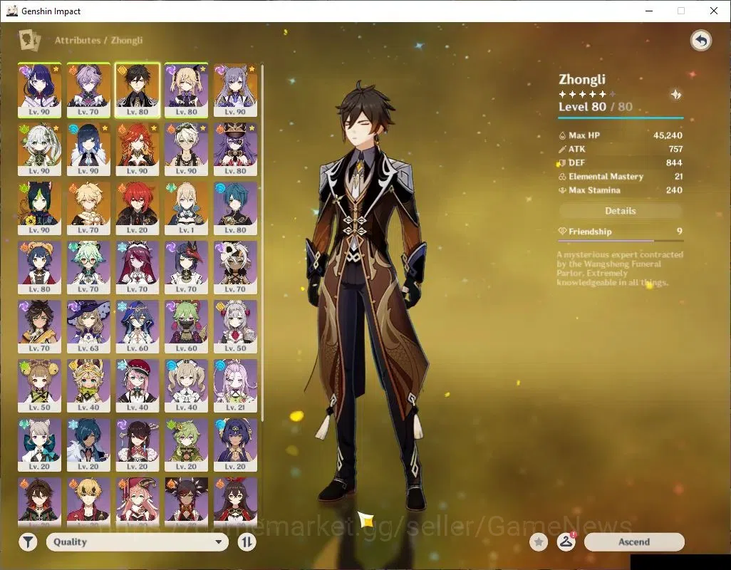 Genshin Impact Accounts ASIA|AR 57|6 Limited+3(*5Weapon)|NahidaC1,Mavuika, image 3