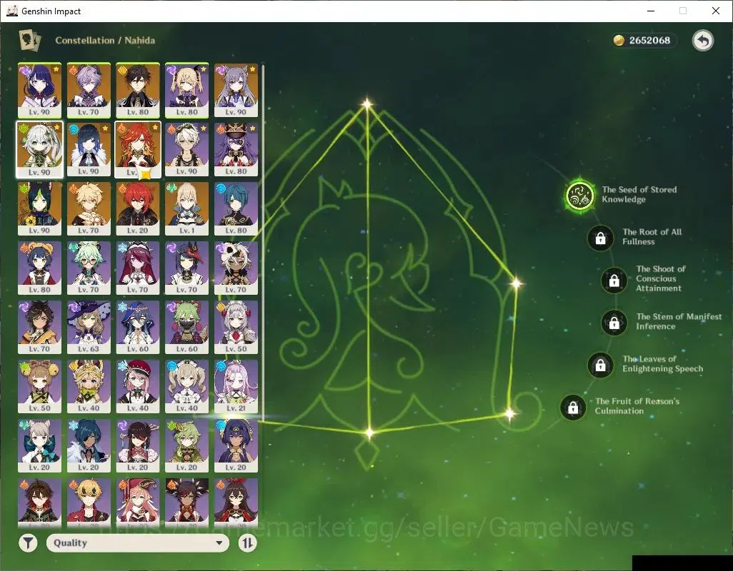 Genshin Impact Accounts ASIA|AR 57|6 Limited+3(*5Weapon)|NahidaC1,Mavuika, image 4