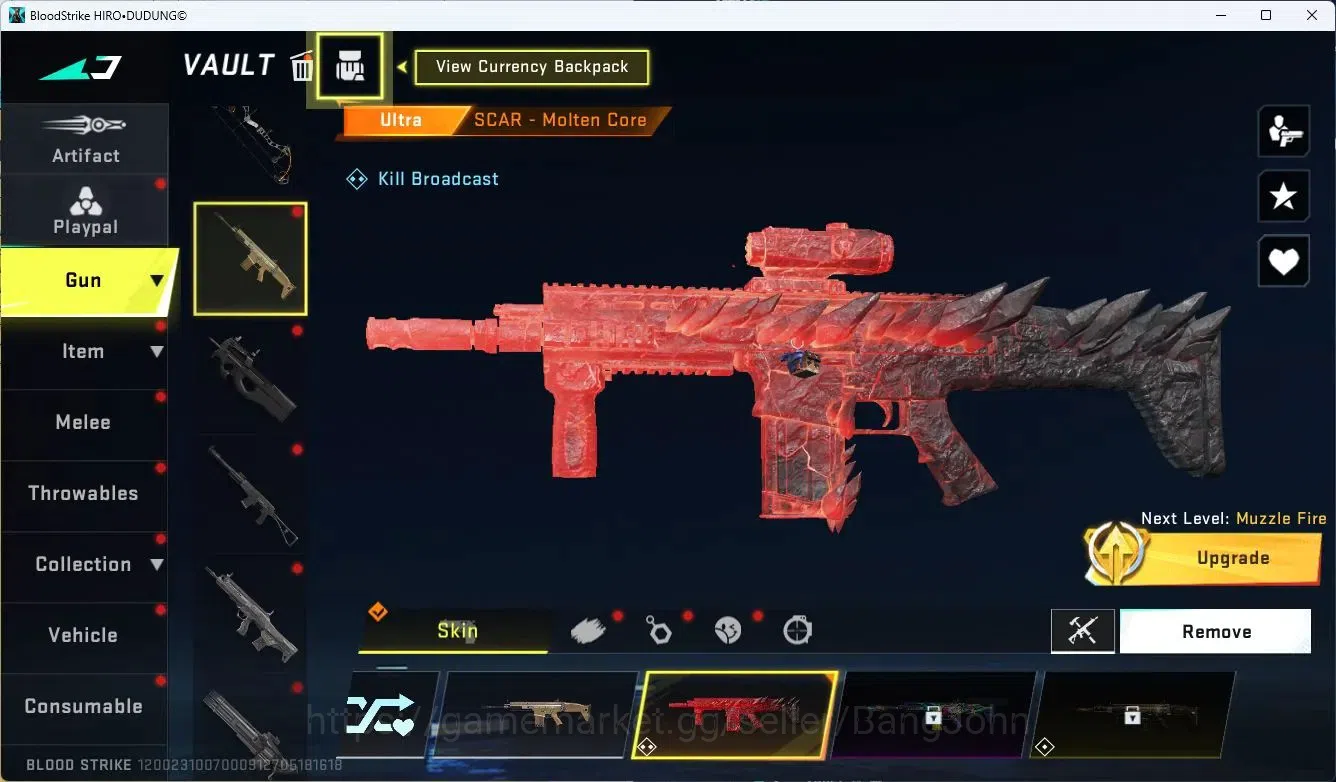 Blood Strike Accounts ASIA | TR Katana Melee|TR Keisuke Baji Striker|4 U image 4