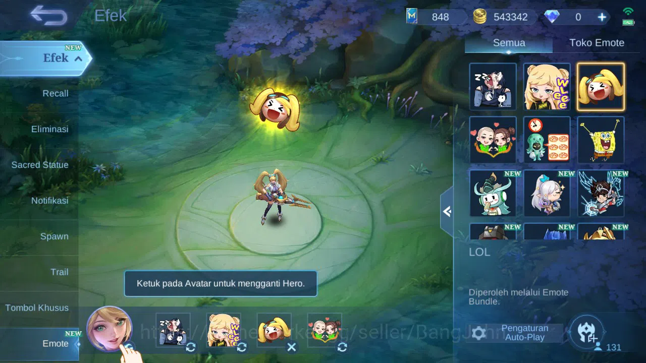 Mobile Legends: Bang Bang Accounts GLOBAL Hero 131 Skin 291 | Zodiac Selena | KOF Kar image 12