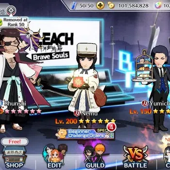 Bleach: Brave Souls Accounts Starter Global|98K BP+10k Orb|FreshStory|Nemu Xmas24|Yuichika TMV|Shunsui TYBW|Aizen