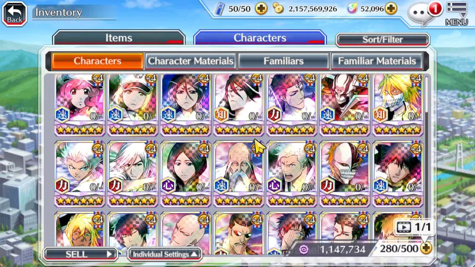 Bleach: Brave Souls Accounts [GLOBAL]52K Orb|TYBW26[Meninas,Liltotto],Rukia 10t image 12
