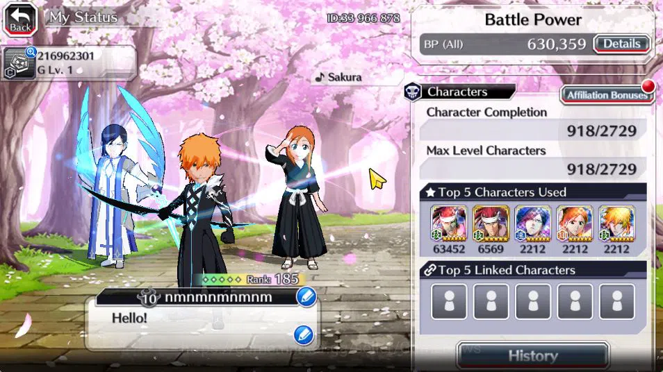 Bleach: Brave Souls Accounts [GLOBAL]52K Orb|TYBW26[Meninas,Liltotto],Rukia 10t image 17
