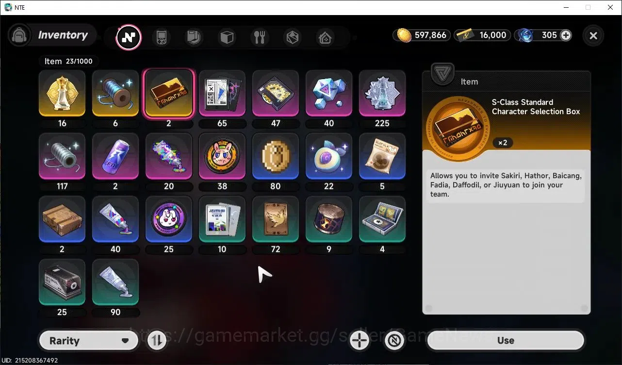 Neverness to Everness Accounts GLOBAL SEA|HL 15|TL 1|3 SSR (Lacrimosa,Hotori,Fadia)+2 S-Class Selector Box|Selector 10