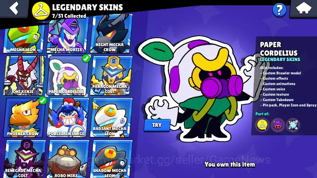 Brawl Stars Accounts Lv 90|27K Trophy|80 Brawlers 16 Max Lvl|UL Sirius| image 16