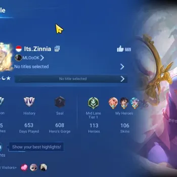 Honor of Kings Accounts Rare Skin Global | 113H 106S | Legend: Allain,Princess Frost,Li Bai | KIC:Luna | 1 LNY