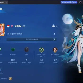 Honor of Kings Accounts Rare Skin Global | 62H 27S |KIC Luna|Legend Consort Yu|Legend Angela|3 Epic:Hou Yi,arthur,Mulan|AOT