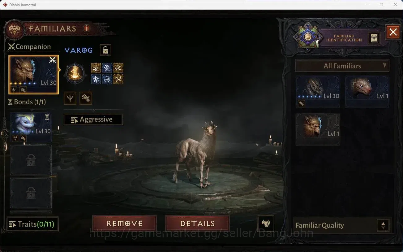 Diablo Immortal Accounts High-End NA - High heavens | 60 (756) Barbarian-Harbinger | CR 40k | Reso 330 | Inferno 3 | Varog 15
