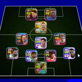 eFootball Accounts Legends & Iconic Players Android|Big Time Lionel Messi 15 Jul'26|2 Show Time Cristian Romero,Lionel