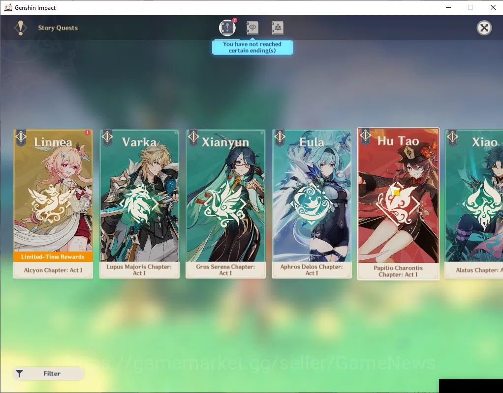 Genshin Impact Accounts ASIA|AR 55|4 Limited+4(*5Weapon)|Kinich+Sign,Nahid image 13