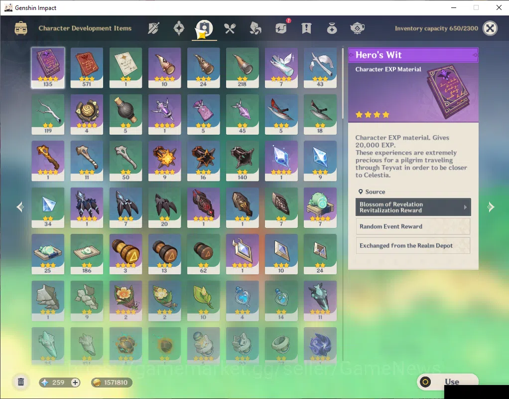 Genshin Impact Accounts ASIA|AR 55|4 Limited+4(*5Weapon)|Kinich+Sign,Nahid image 8