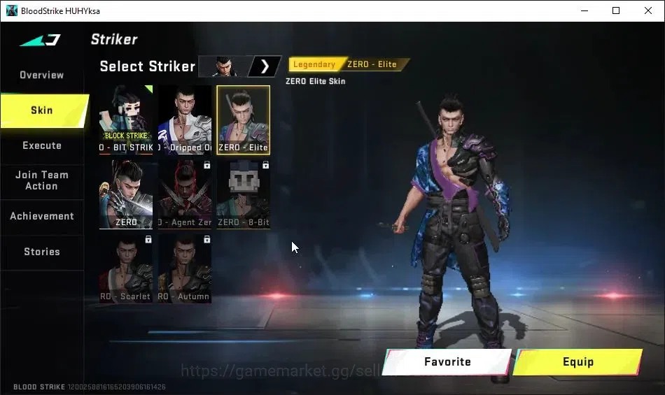 Blood Strike Accounts ASIA|Collab 7DS-AK47|Melee 2nd Anniv Butterfly Kni image 12