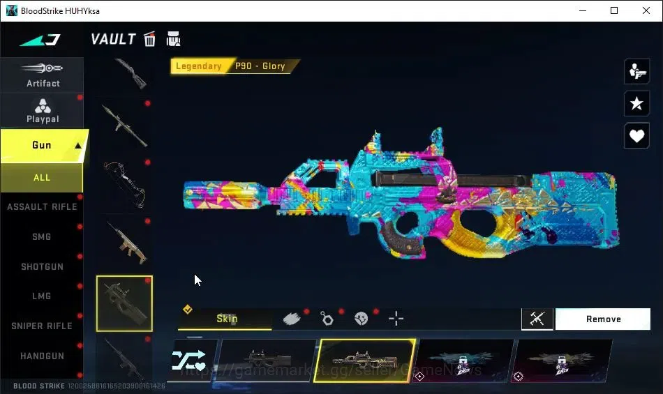 Blood Strike Accounts ASIA|Collab 7DS-AK47|Melee 2nd Anniv Butterfly Kni image 15