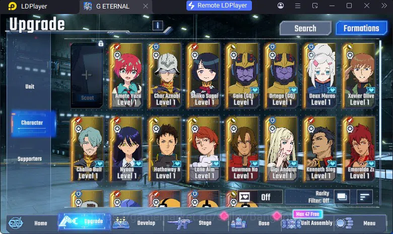 SD Gundam G Generation ETERNAL Accounts Global Rank 1 | FreshStory | 106+K Diamond, Selector Banner On, 8Gundam SSR+ 1Supp 2