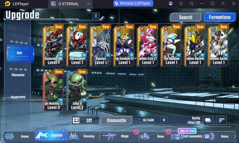 SD Gundam G Generation ETERNAL Accounts Global Rank 1 | FreshStory | 106+K Diamond, Selector Banner On, 8Gundam SSR+ 1Supp 8