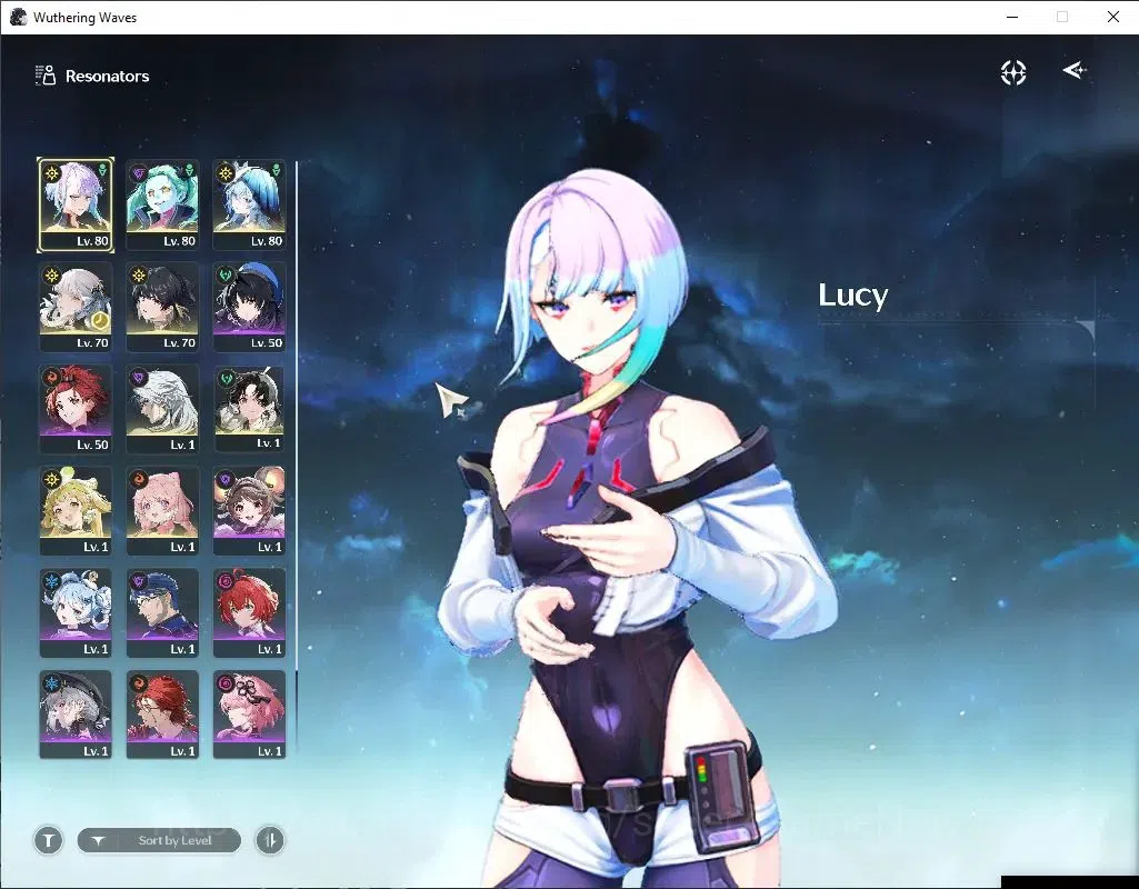 Wuthering Waves Accounts SEA|UL 50|3 Limited|(Lucy R6,rebecca R2,Shorekeepe image 2