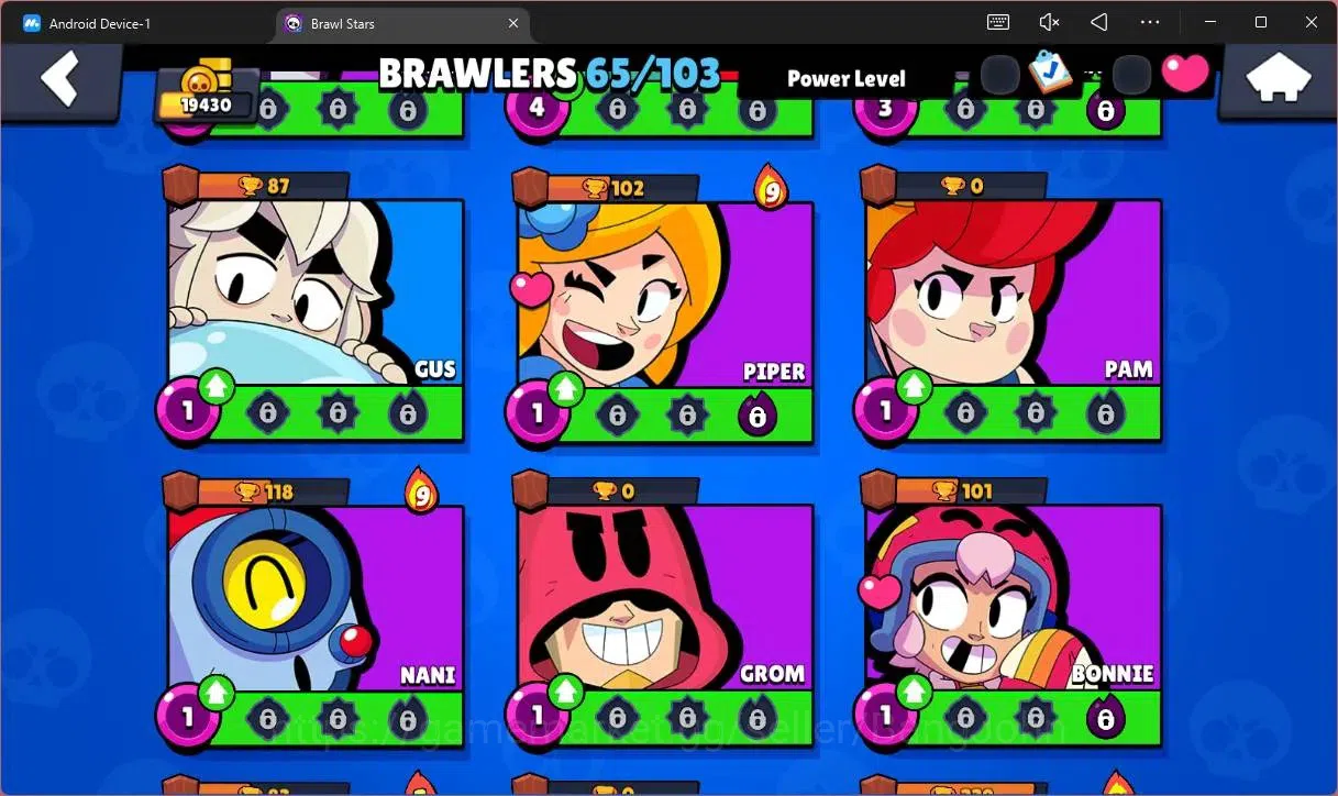 Brawl Stars Accounts Global | 19430 Thropy|65 Brawler|16 Max Hypercharg image 11