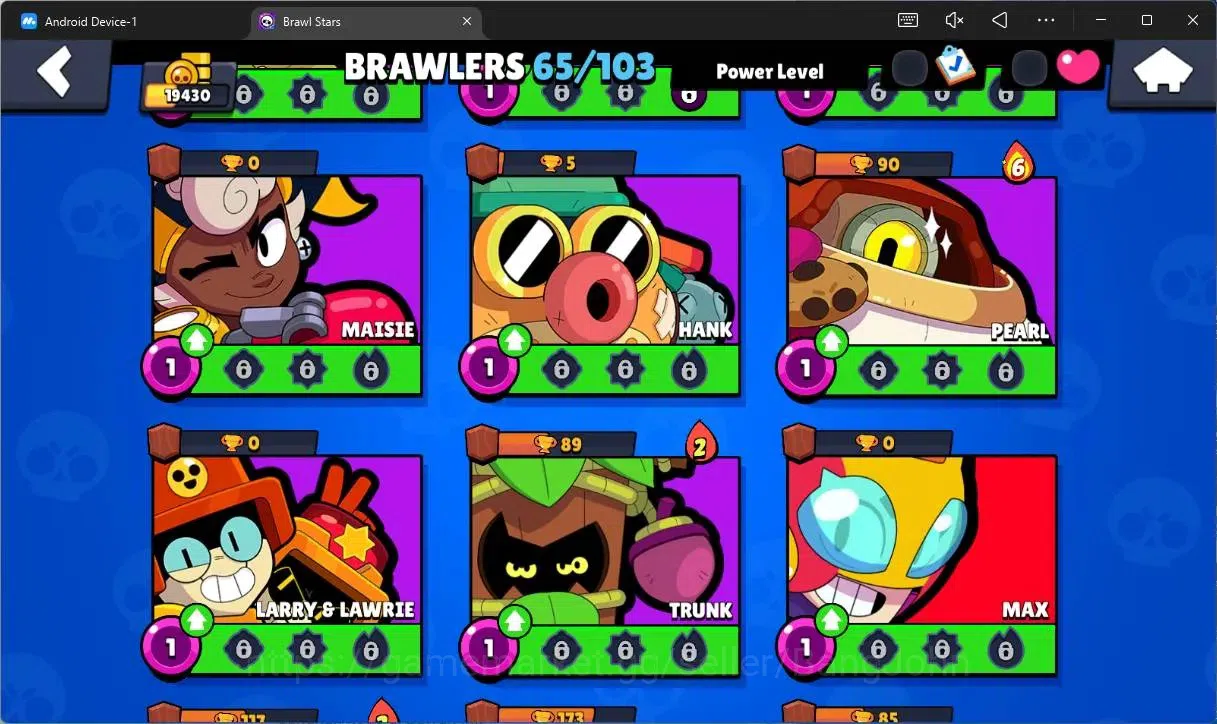 Brawl Stars Accounts Global | 19430 Thropy|65 Brawler|16 Max Hypercharg image 13