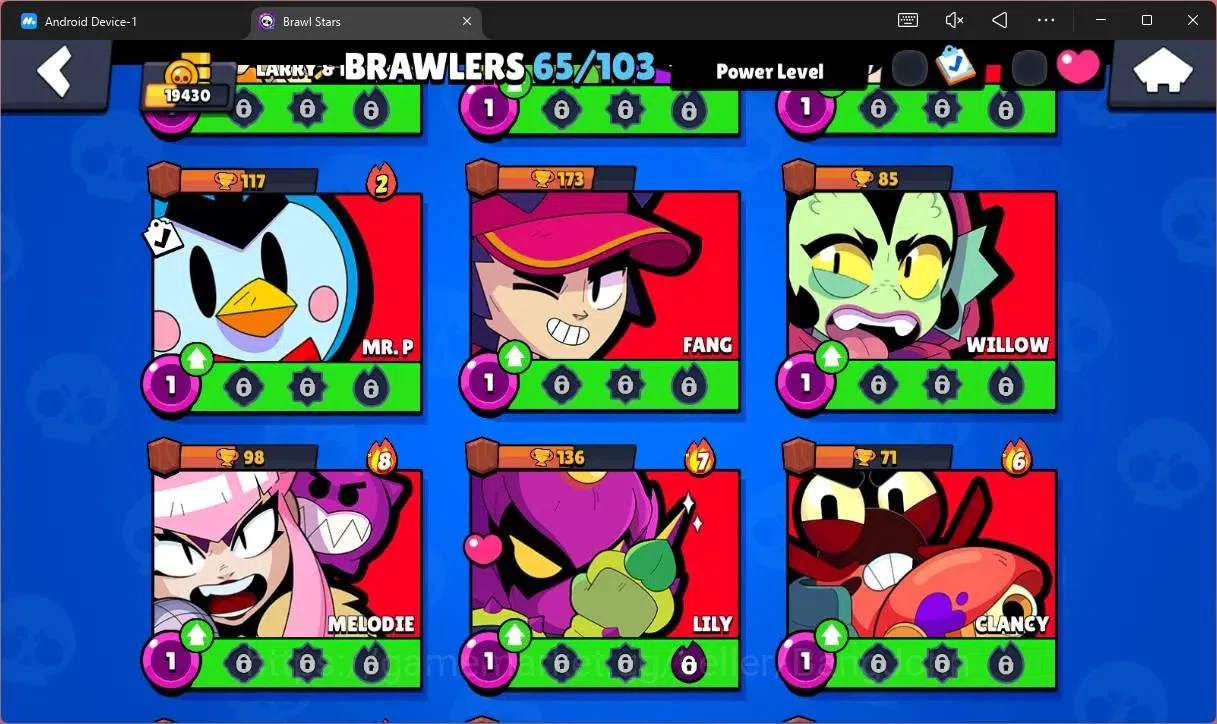 Brawl Stars Accounts Global | 19430 Thropy|65 Brawler|16 Max Hypercharg image 14
