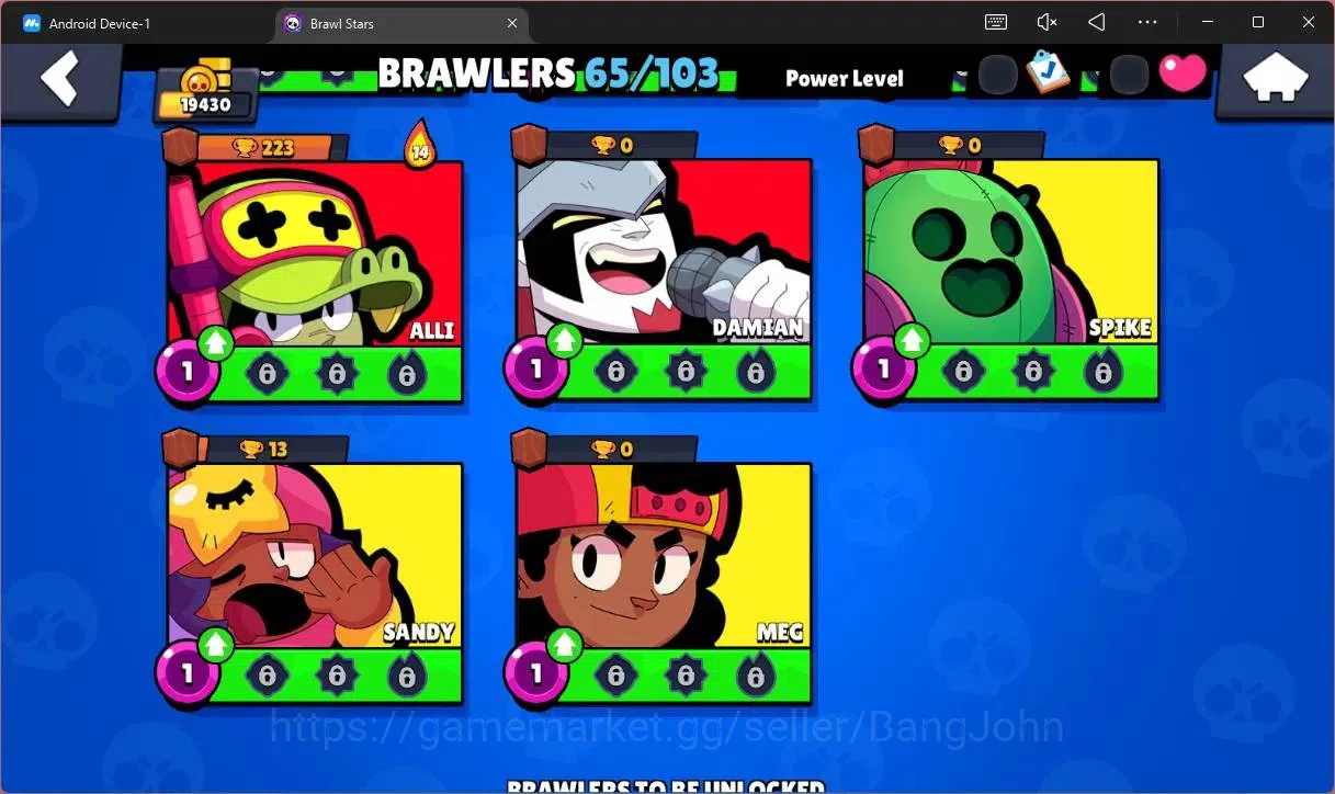 Brawl Stars Accounts Global | 19430 Thropy|65 Brawler|16 Max Hypercharg image 15