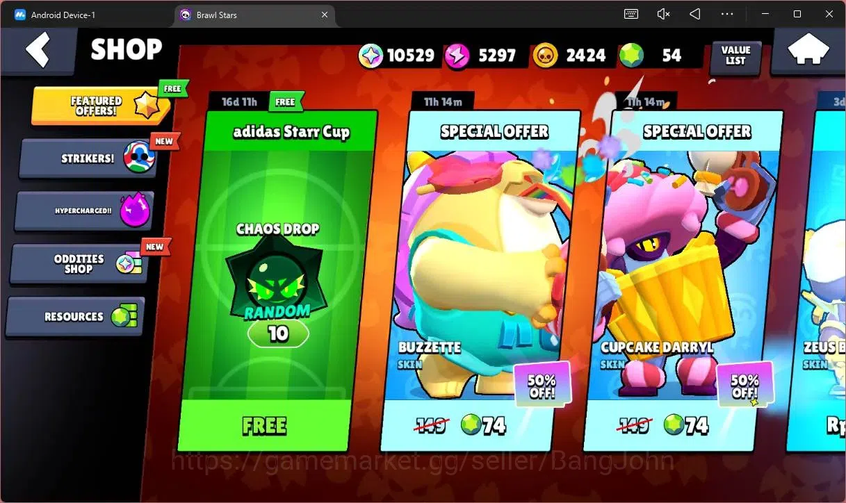 Brawl Stars Accounts Global | 19430 Thropy|65 Brawler|16 Max Hypercharg image 4