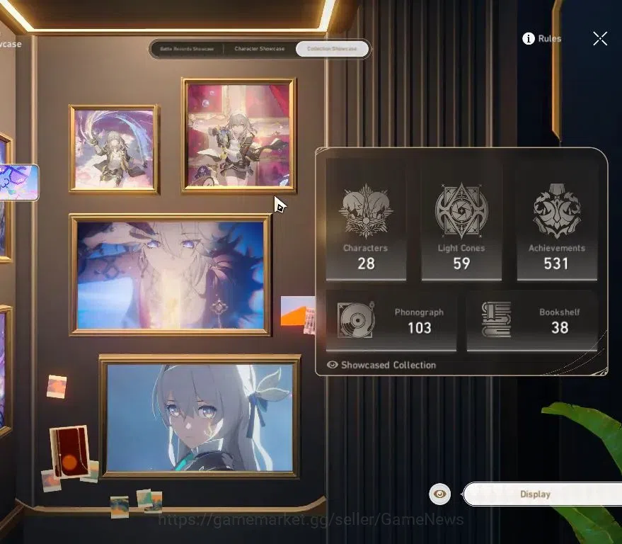Honkai Star Rail Accounts Asia|TL 65|8 Limited+2 Sign|(SW999,YaoGuang)+Sign, image 3