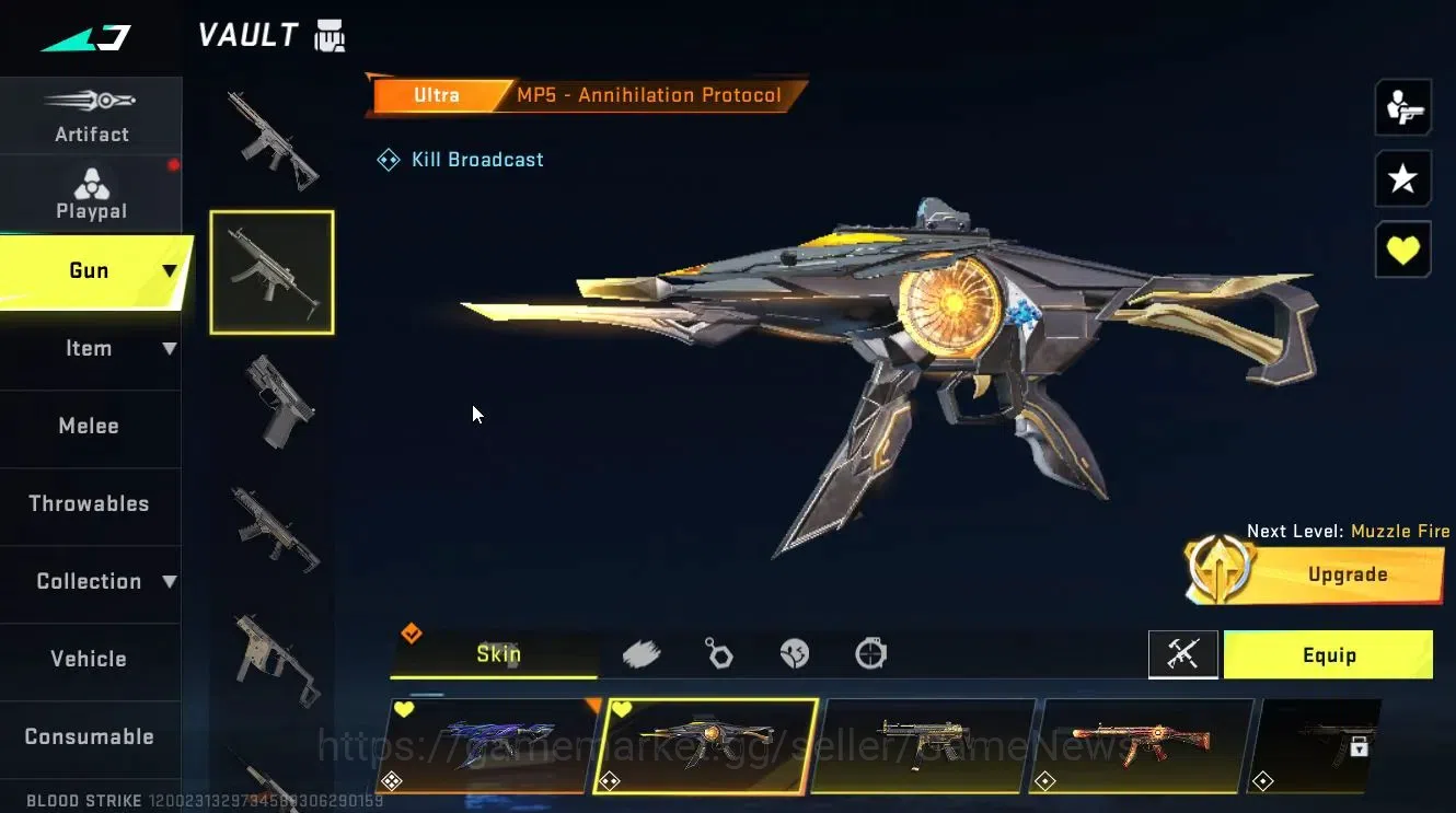 Blood Strike Accounts ASIA|ULTRA MELEE Dualblade,Butterfly Knife,Shurike image 19