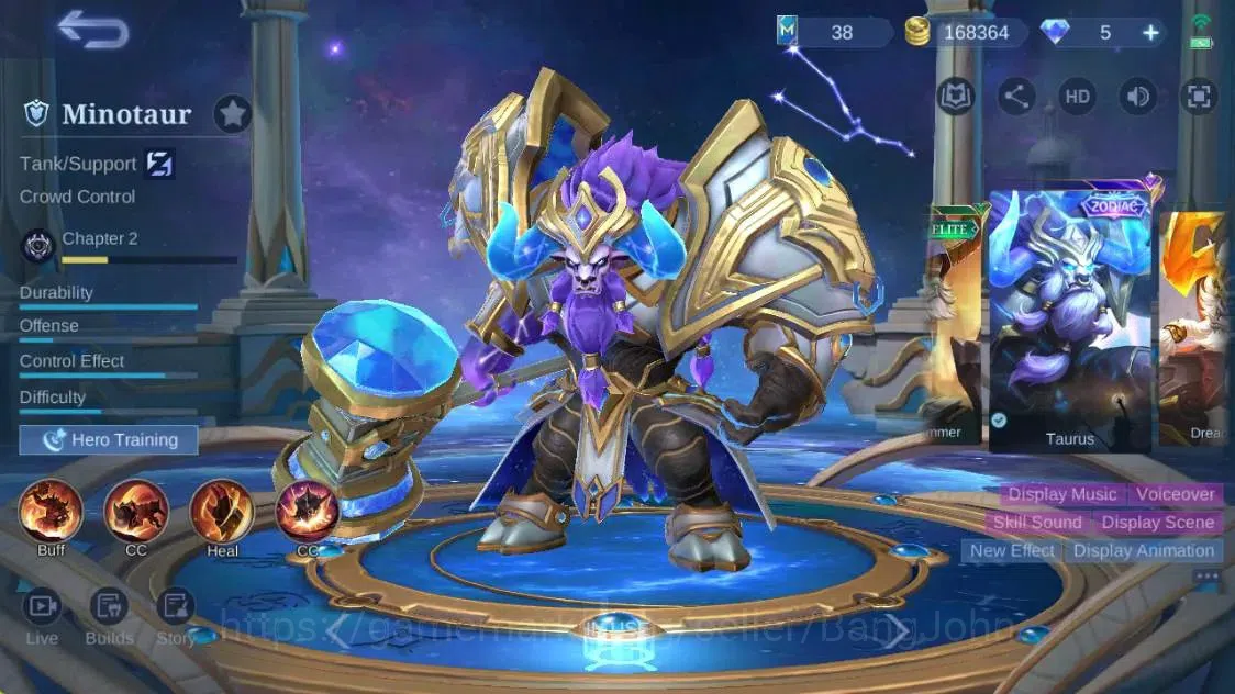 Mobile Legends: Bang Bang Accounts Global|Hero 132|Skin 260|Renowned|KOF Karina|STUN  image 10