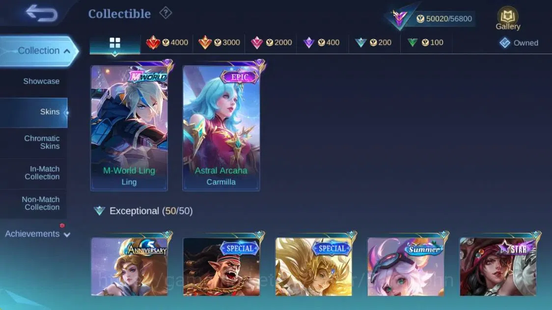 Mobile Legends: Bang Bang Accounts Global|Hero 132|Skin 260|Renowned|KOF Karina|STUN  image 16