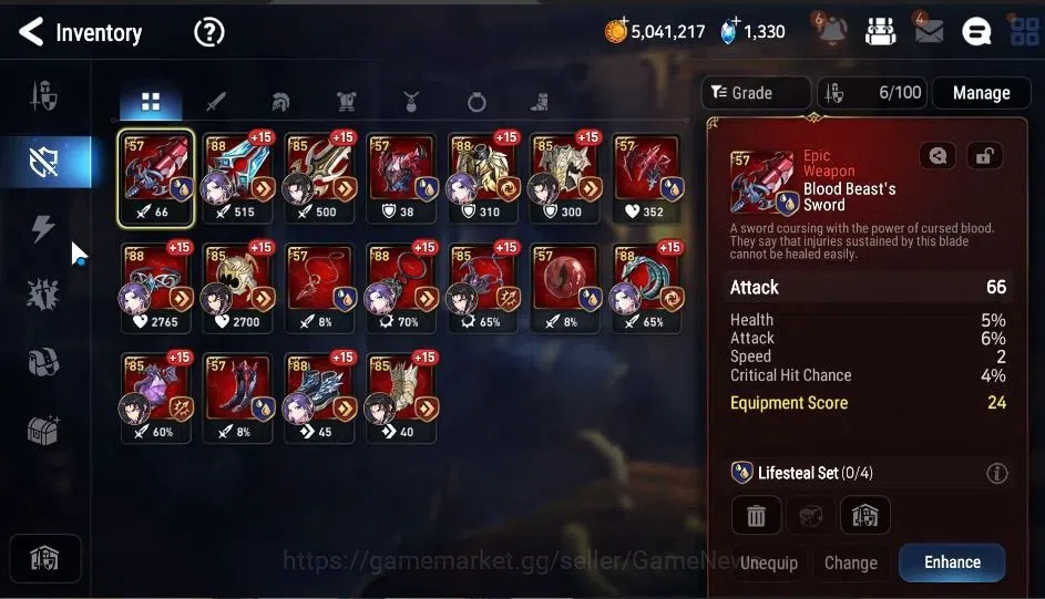 Epic Seven Accounts GLOBAL Unverif|New Era|7 ML(Salome,Straze,LC Bello image 15