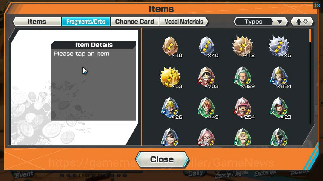 One Piece Bounty Rush Accounts Global|3 EX 1 MAX|Devine Shanks,5Elder Nusjuro,Fil image 16