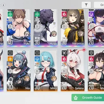 Chaos Zero Nightmare Accounts GLOBAL Lv42|7 SSR[Arabella+Sign,Chizuru,Fei,VeronicaM1,Mei Lin,Hugo,Yuki]|11