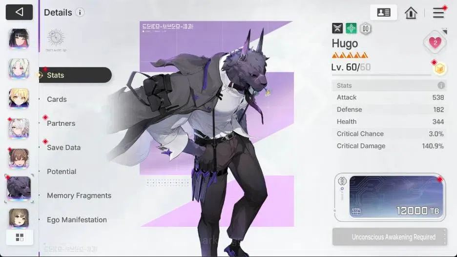 Chaos Zero Nightmare Accounts ASIA | Lv.54 | 13 SSR | 11 UR | Heidemarie ME2, Ti image 12