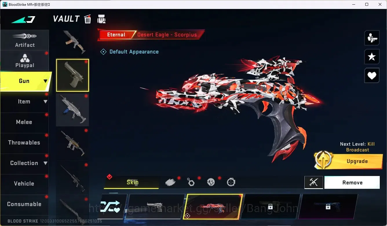 Blood Strike Accounts ASIA|Ultra Melee: Lightblade-Dark Force|Eternal Gu image 4