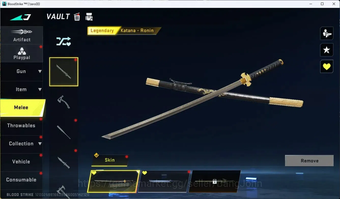 Blood Strike Accounts ASIA |MELE,KATANA|EVOLVED,FAL-DRACO|COLLAB,KAG-6|U image 20
